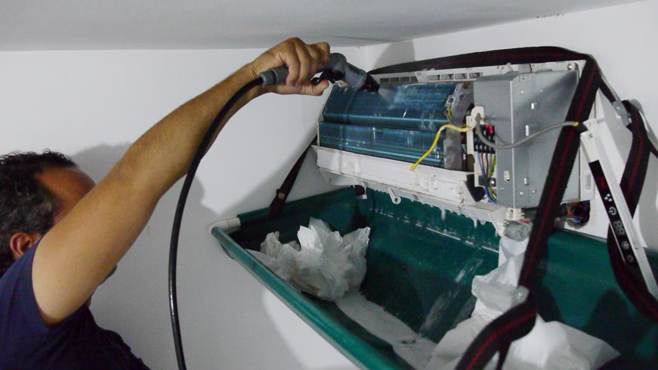 Nettoyage du diffuseur climatisation Réunion